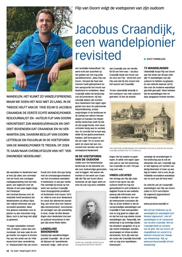 Jacobus Craandijk een wandelpionier revisited 