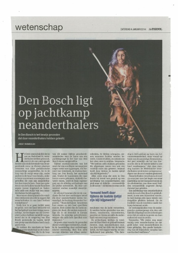 Den Bosch ligt op jachtkamp neanderhalers