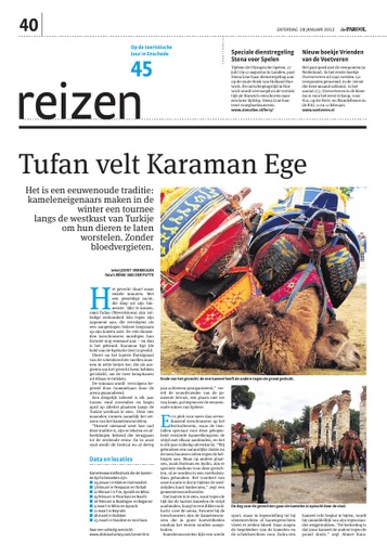 kamelen worstelen in Turkije
