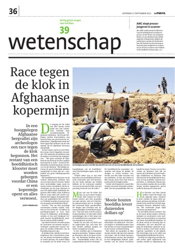 Race tegen de klok in Afghaanse kopermijn