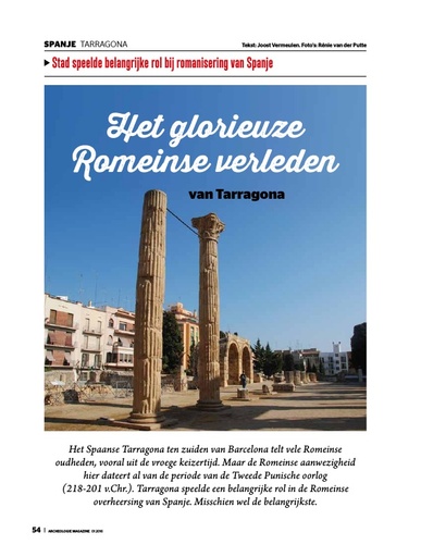 Het glorieuze Romeinse verleden van Tarragona
